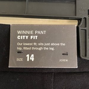 NWT JCrew Factory Winnie Pants Size 14